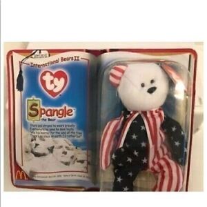 TY McDonald’s Teenie Beanie Baby “Spangle” Vintage 90s New In Box